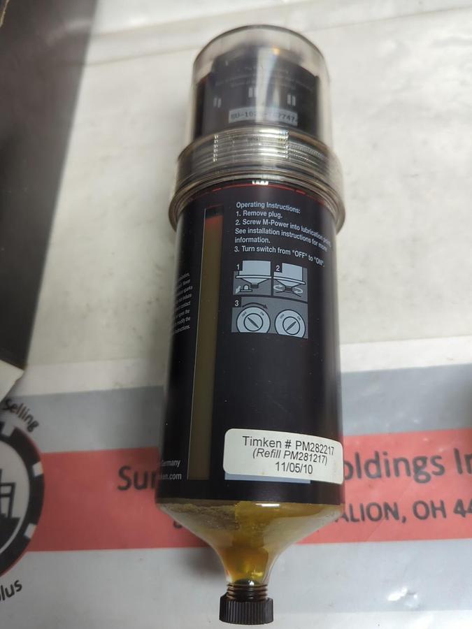 TIMKEN,PM282217,SINGLE POINT LUBRICATOR GREASE DISPENSING SYSTEM NOS