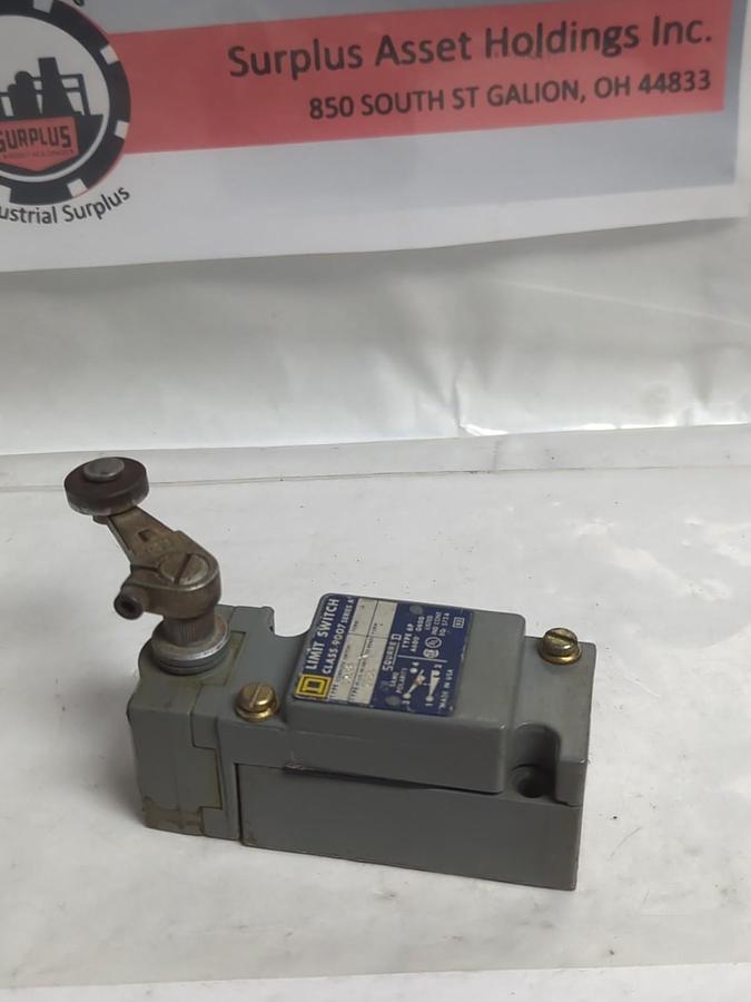 Used SQUARE D,9007 C5482,SERIES A LIMIT SWITCH PRE-OWNED