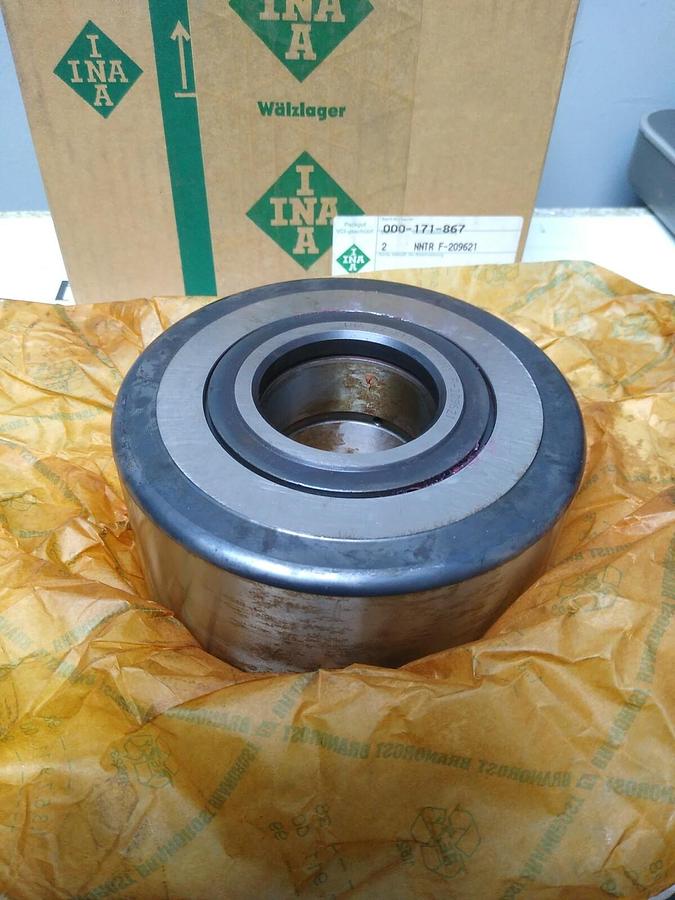 Used INA,NNTR-F-209621,Yoke Type Roller Bearing SET OF 2 NOS
