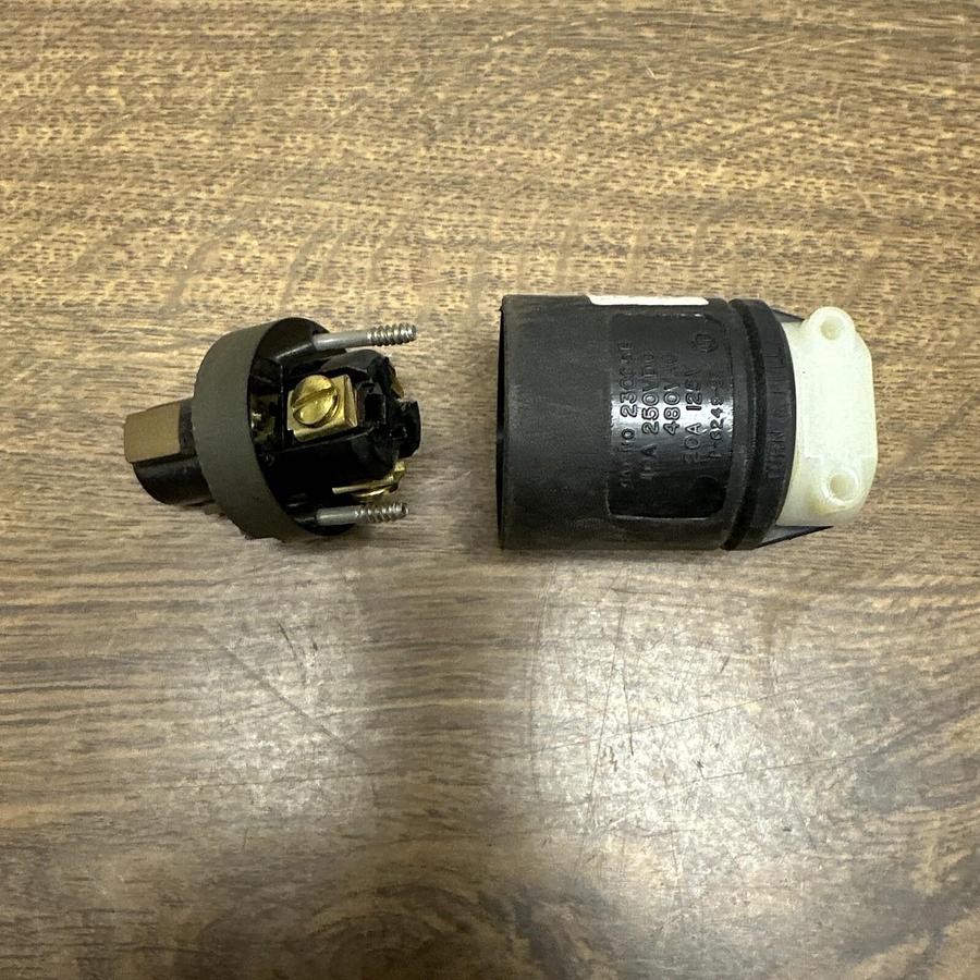 Hubbell,HBL23005B,20A 125V Hubbellock Plug