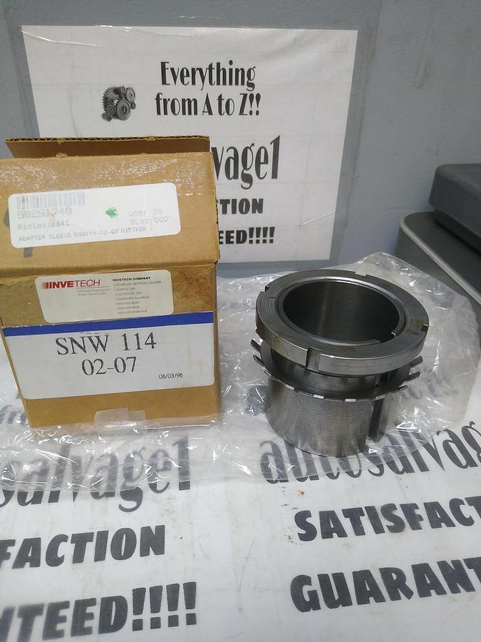 MIETHER,SNW 114-02-07,ADAPTER SLEEVE NOS