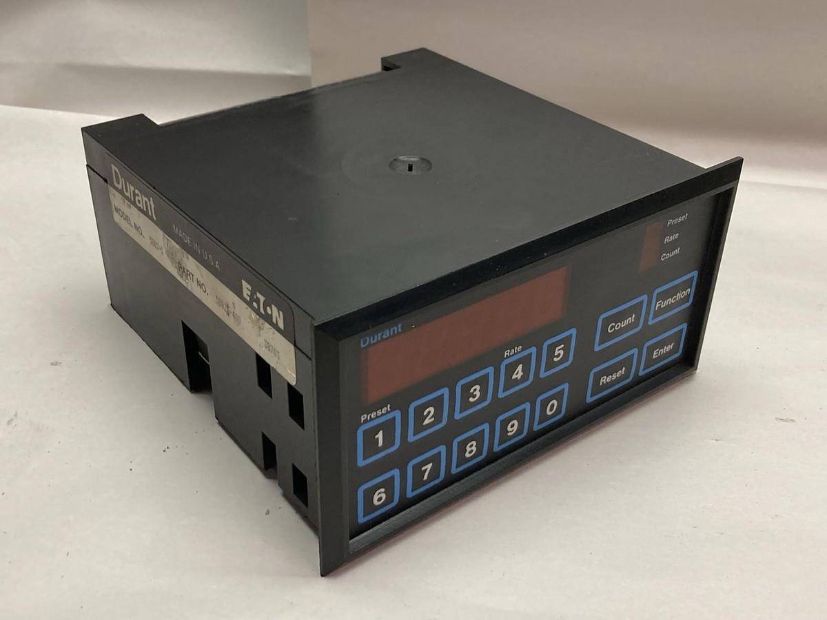 Used Durant,Model 5882-7 Part 58825-400,Controller Batch Count Rate Totalizer