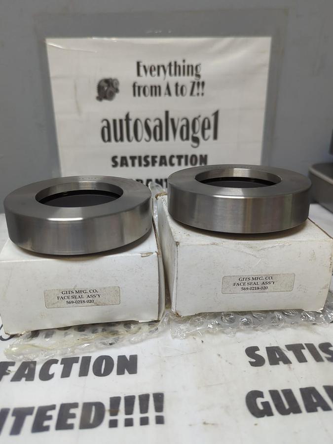 GITS MFG. CO.,569-0218-020,FACE SEAL ASSEMBLY LOT OF 2 NOS