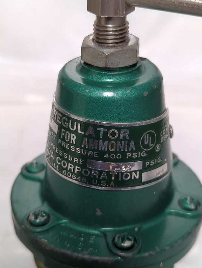 Used REGO,AA1582EW,REGULATOR 400PSIG PRE-OWNED
