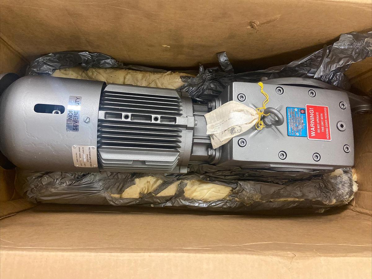 Used Nord ,2080A-D-90 S/6 BRE,Gearmotor Ratio 37.91 10HP 1864 inlb 24RPM NOS