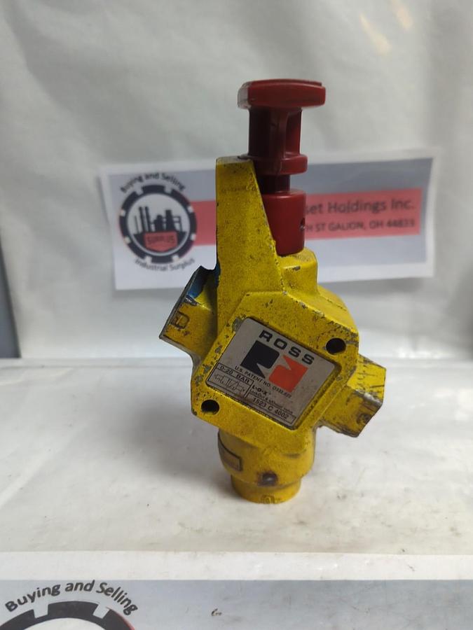 Used ROSS,1523 C 4002,SAFETY LOCK OT VALVE 1 INCH USED