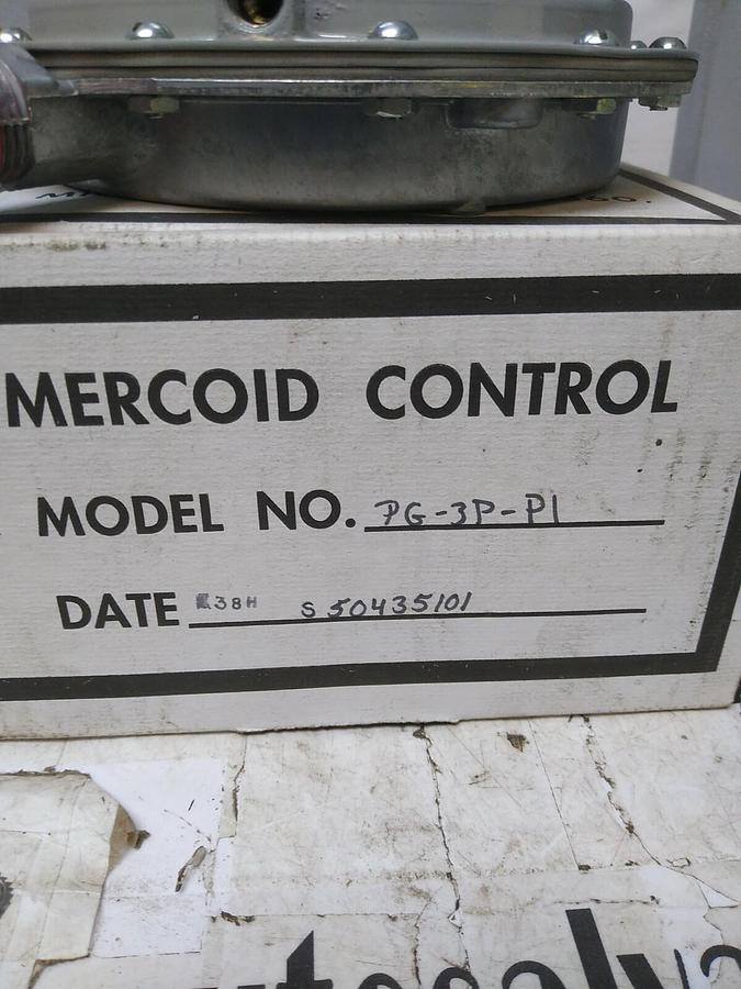 MERCOID,PF-3P-P1,GAS PRESSURE SWITCH NOS