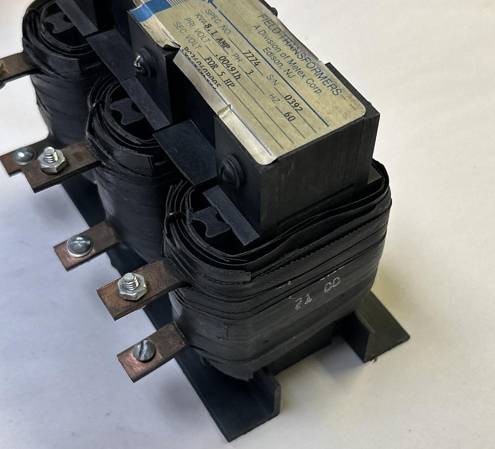 Used METEX,PC34040P005,FIELD TRANSFORMER