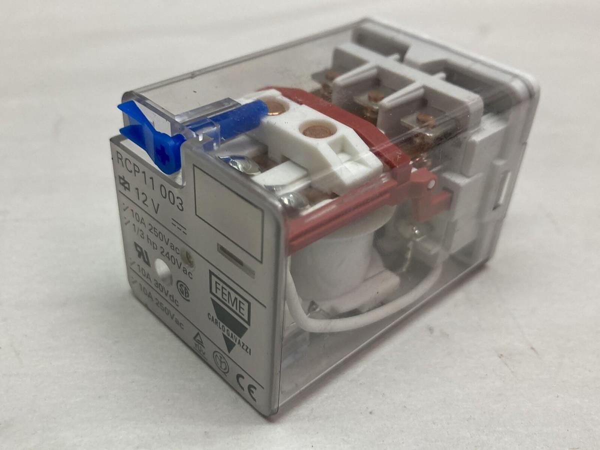 Carlo Gavazzi,RCP11003,Relay 120V 10A 1/3Hp