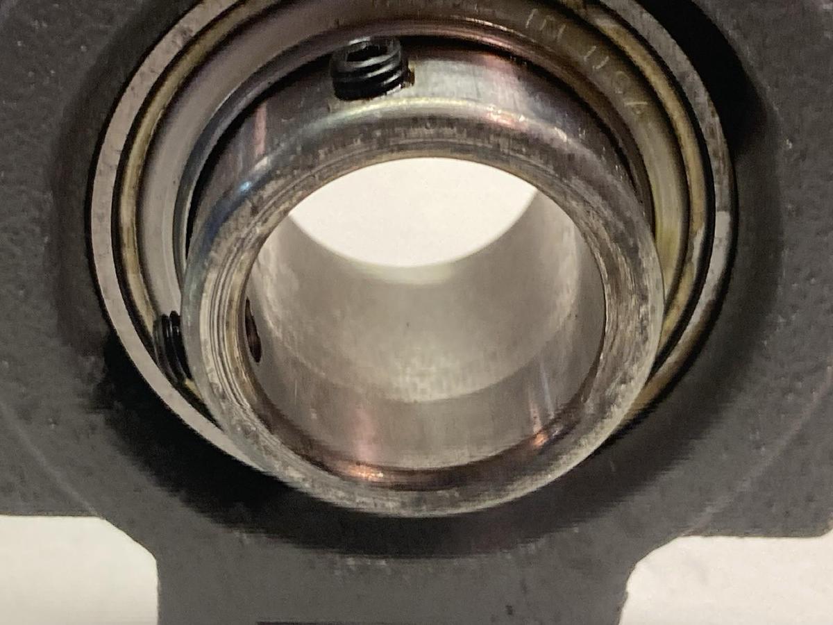 Used Link Belt,T3-U218H,Impervron Eccentric Take Up Roller Bearing 1-3/16 Inch Bore