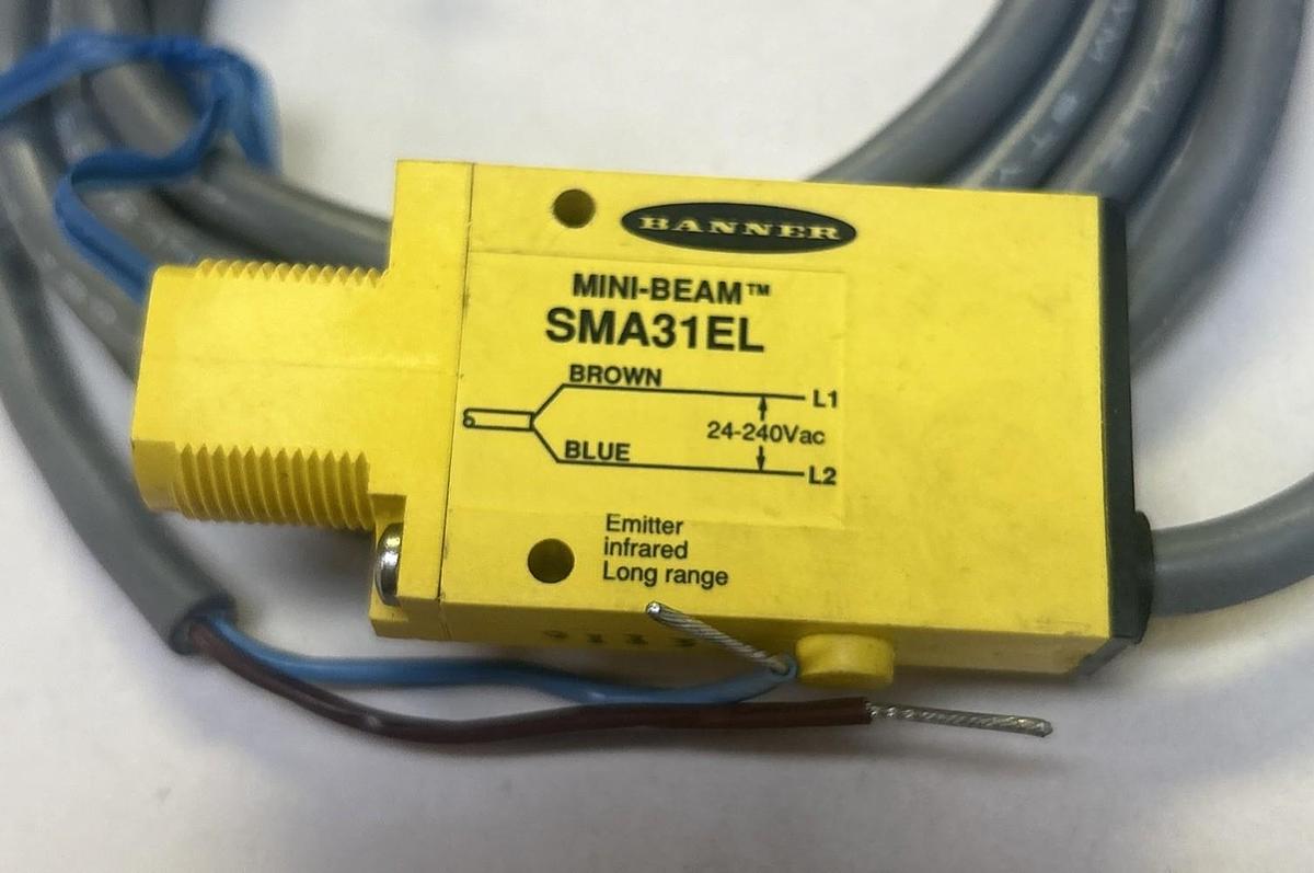 BANNER,SMA31EL,PHOTOELECTRIC SENSOR EMITTER NOS