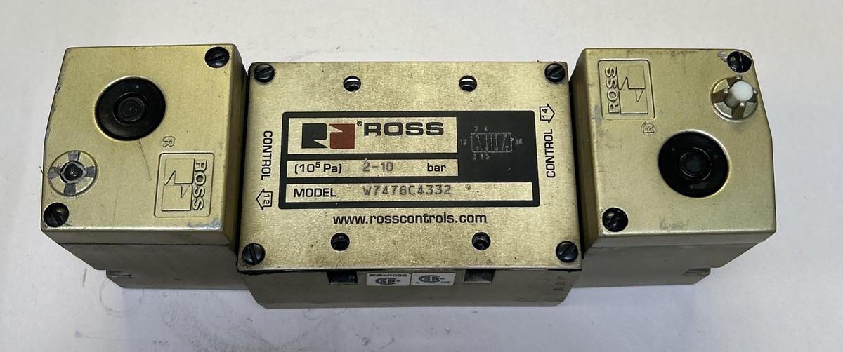 Used ROSS,W7476C4332,SOLENOID VALVE