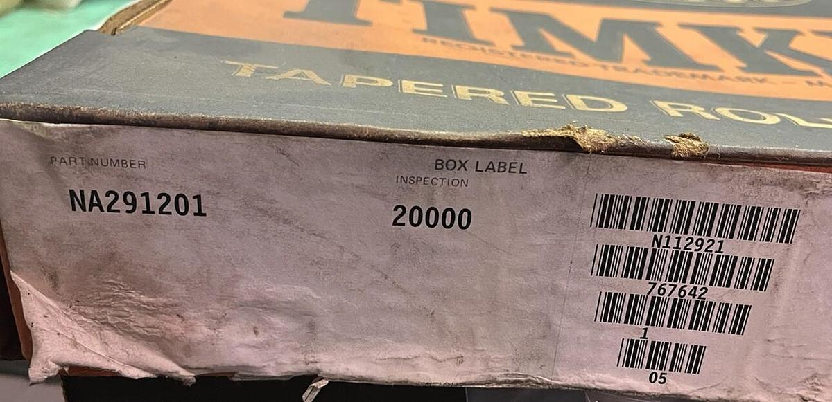 Timken,NA291201-20000,Single Cone Tapered Roller Bearing