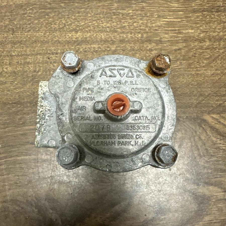 Used Asco,8535C35,Pneumatic Solenoid Valve