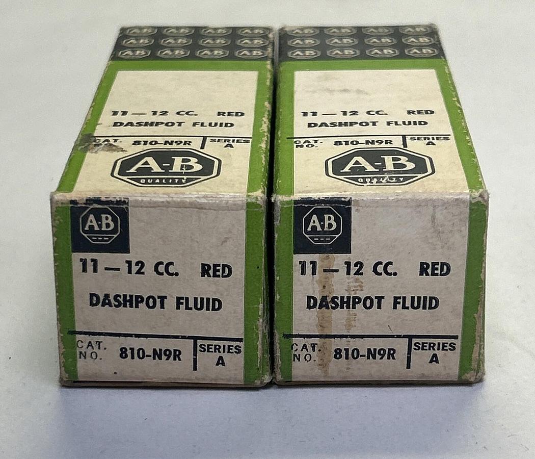 ALLEN BRADLEY,810-N9R,DASHPOT FLUID LOT OF 2 NOS