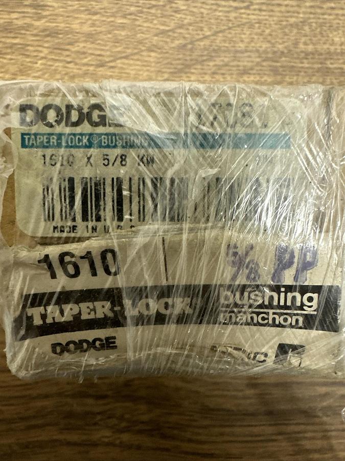 Dodge,117081,Taperlock Bushing 1610 x 5/8" LOT of 4