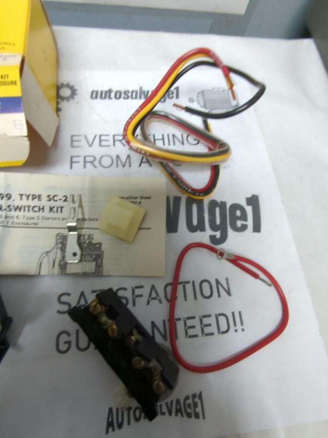 SQUARE D,78300,HAND-OFF-AUTO SELECTOR SWITCH KIT NOS