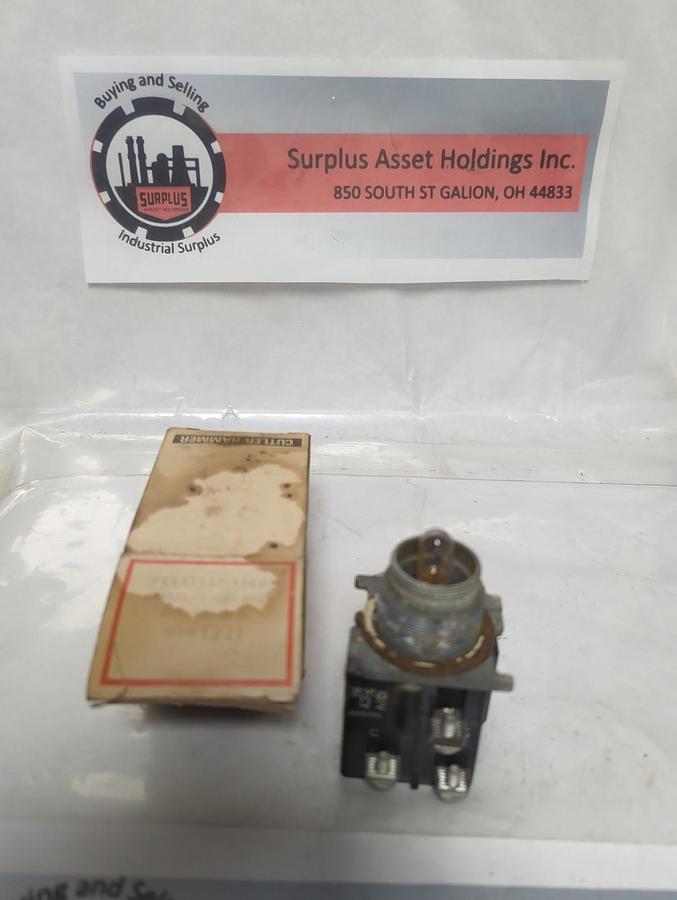 CUTLER HAMMER,10250T221,PRETEST LIGHT NOS