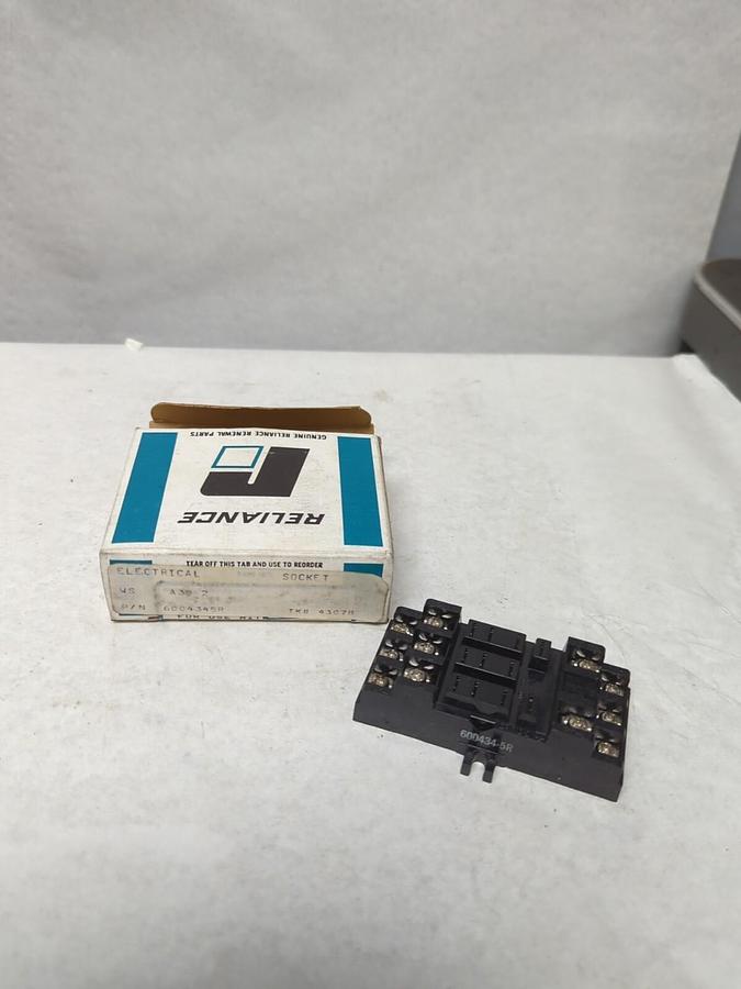 RELIANCE ELECTRIC,6004345R,RELAY SOCKET NOS