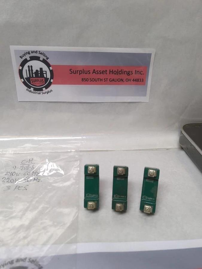 Used CUTLER-HAMMER,9-1808-8,COIL 240V 60HZ 220V 50HZ LOT OF 3 PRE-OWNED