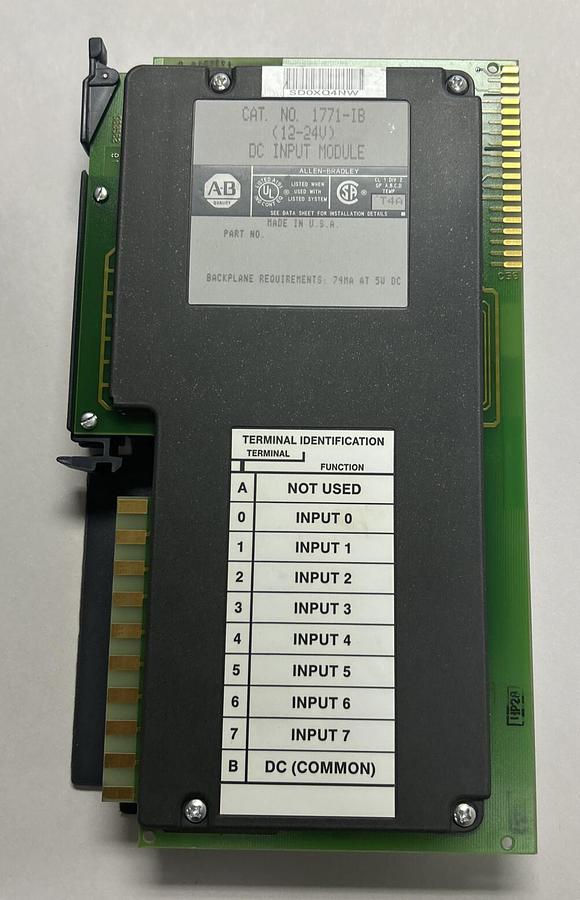 ALLEN BRADLEY,1771-IB,DC INPUT MODULE NOS