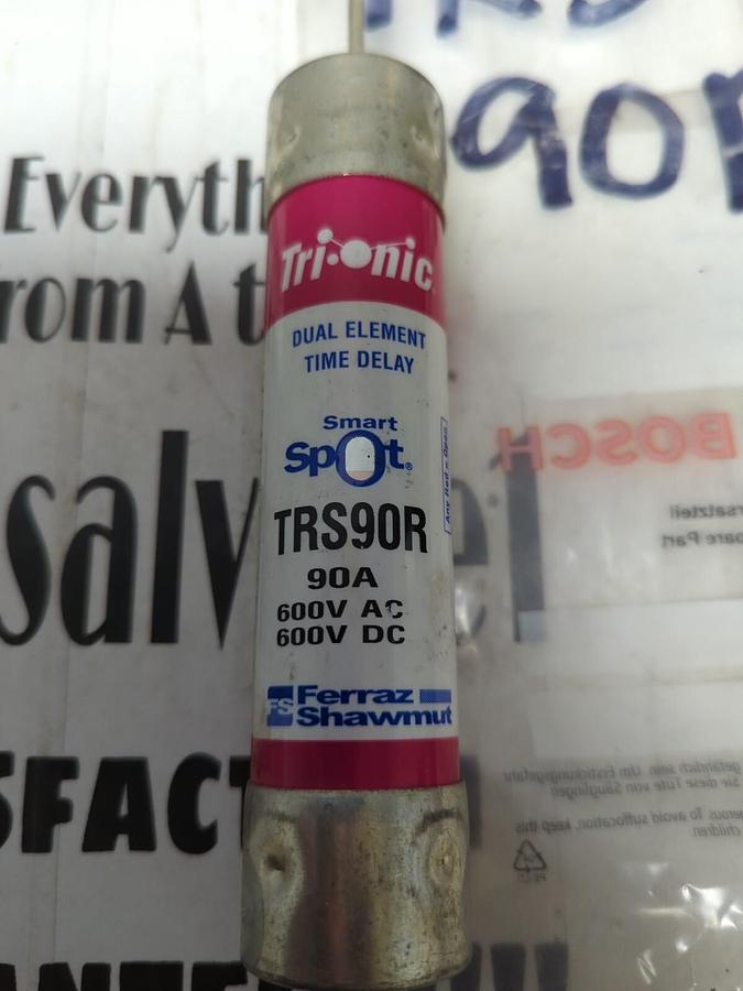 FERRAZ SHAWMUT,TRS90R,SMART-SPOT 90 AMP FUSE NOS