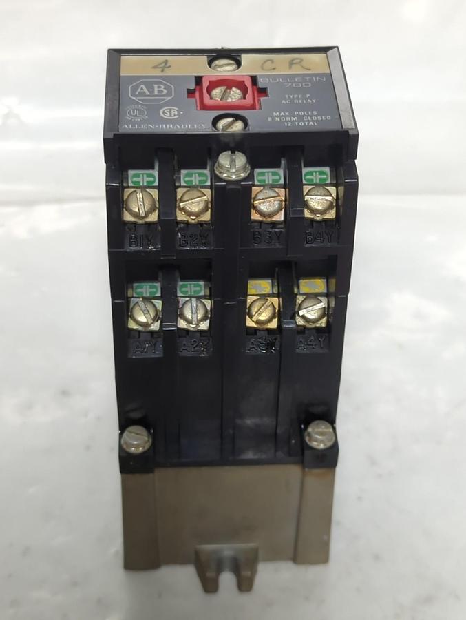 Used ALLEN BRADLEY,700-PB401/700-P400A1,CONTROL RELAY PRE-OWNED