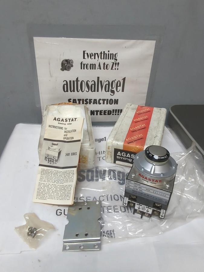 AGASTAT,2422AD,TIMING RELAY 120V 60C