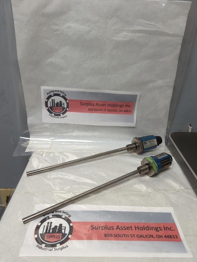 Used MTS,AE4114,LDT POSITION SENSOR 7.3 INCH STROKE LOT OF 2 USED