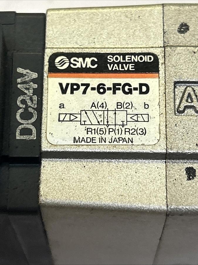 Used SMC,VP7-6-FG-D,SOLENOID VALVE