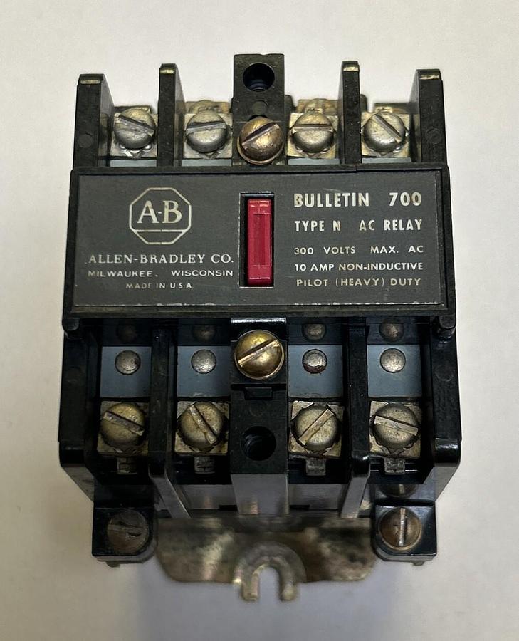 Used ALLEN BRADLEY,700-N400A1,AC RELAY