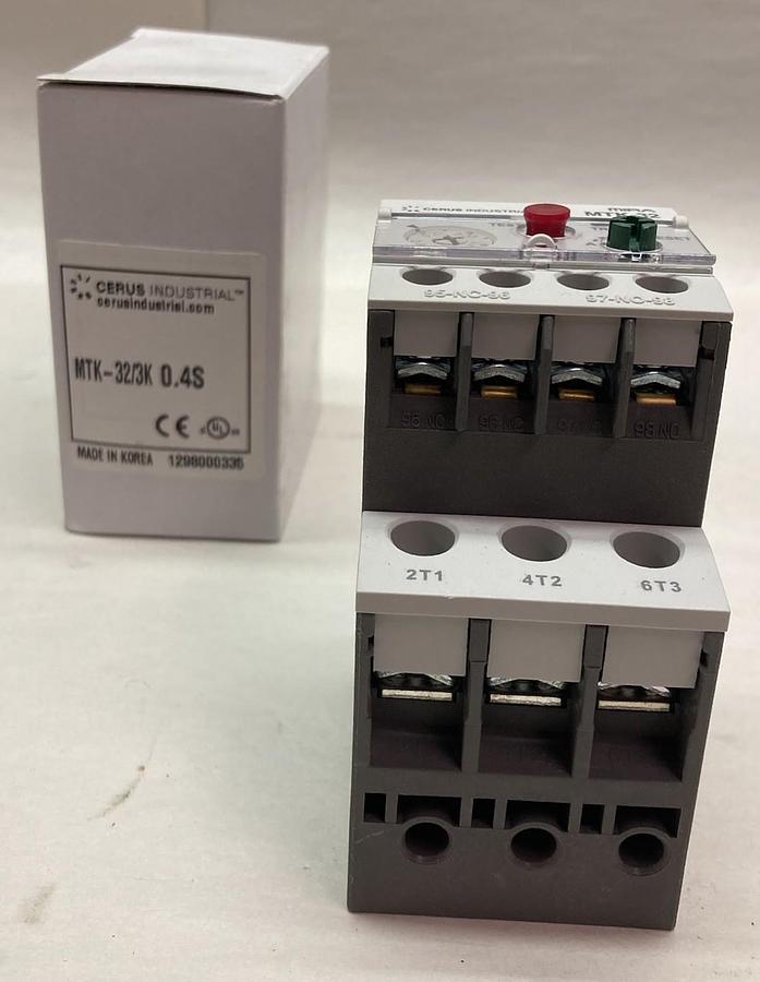 Cerus Industrial,MTK-32/3K 6S,Thermal Overload Relay 10A