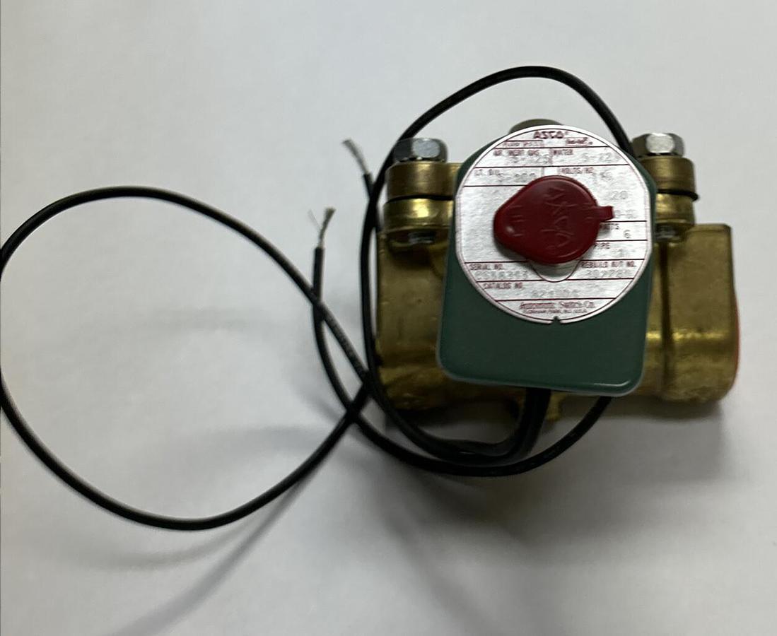 ASCO,8210D4,SOLENOID VALVE 1 INCH PIPE 110/120V NOS