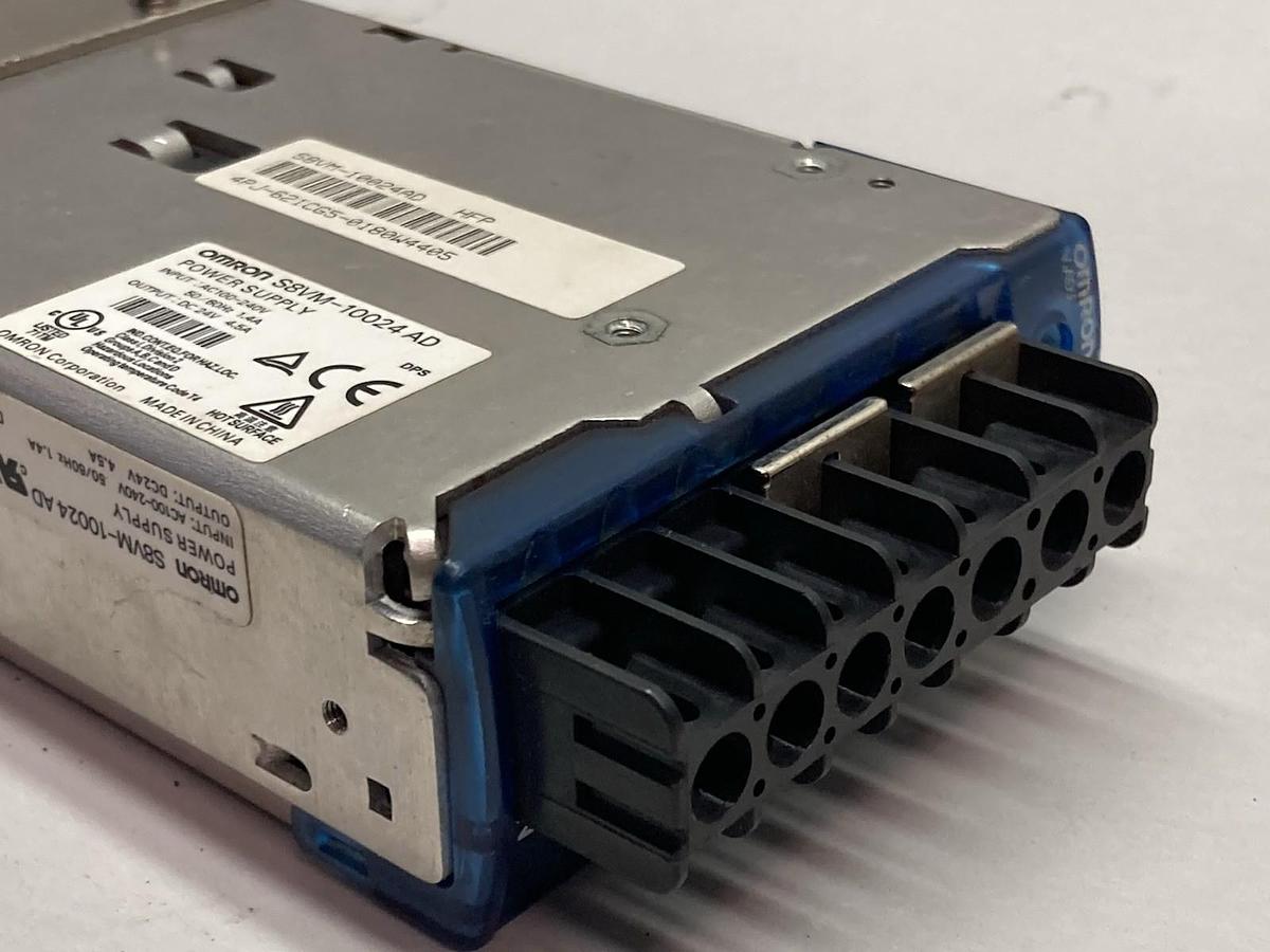 Used Omron,S8VM-10024 AD,Switching Mode Power Supply 100W 100-240V Input 24V Output