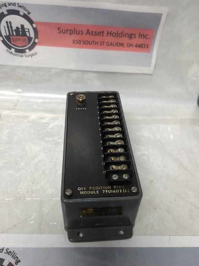 Used P&H,79U16D2(L),OFF POSITION BIAS MODULE PRE-OWNED