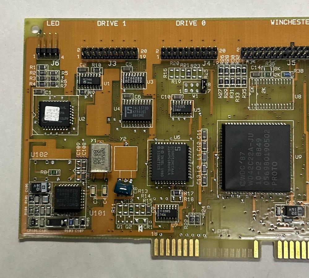 Used WINCHESTER,61-600173-00,DRIVE CONTROLLER CARD