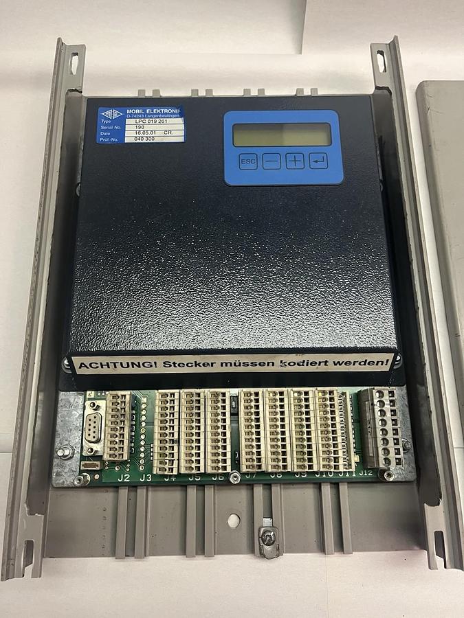 Used MOBIL ELEKTRONIK,LPC-019-261,STEERING COMPUTER CONTROL UNIT