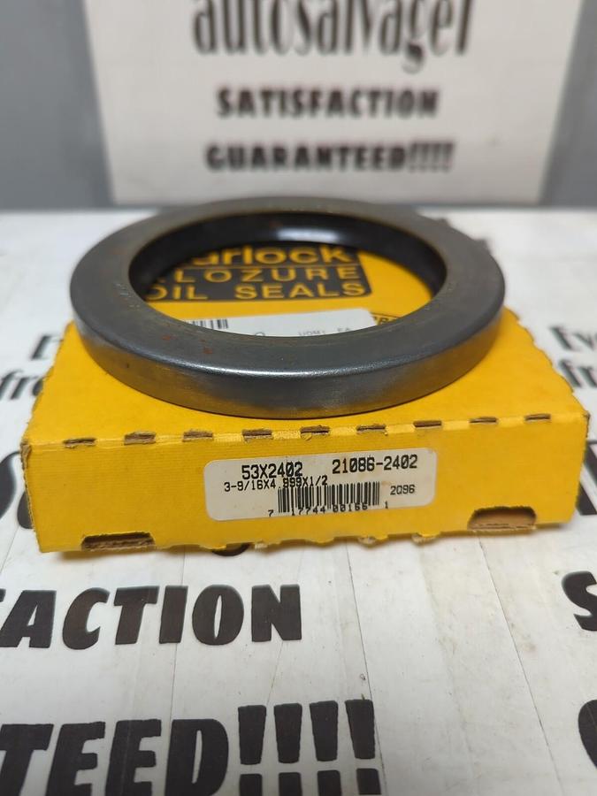 GARLOCK KLOZURE,53 X2402,OIL SEAL 3.562   21086-2402 NOS
