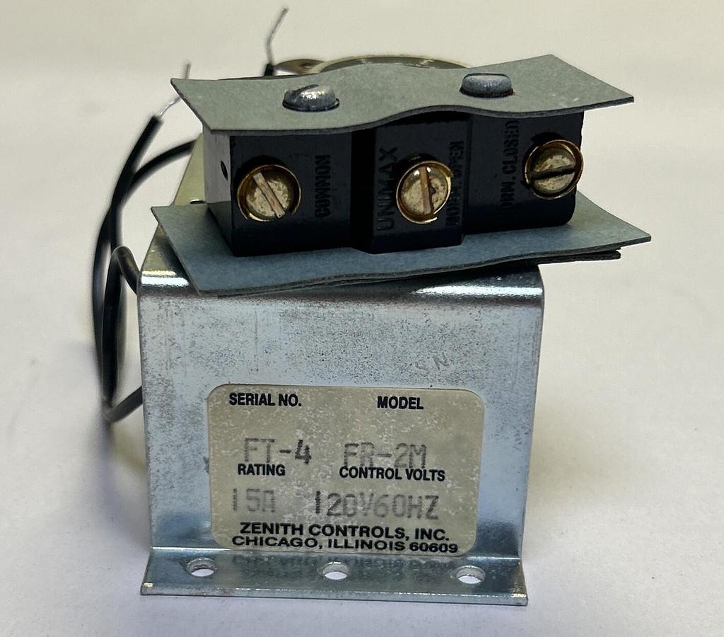 Used ZENITH CONTROLS,FR-2M,TIME DELAY TIMER