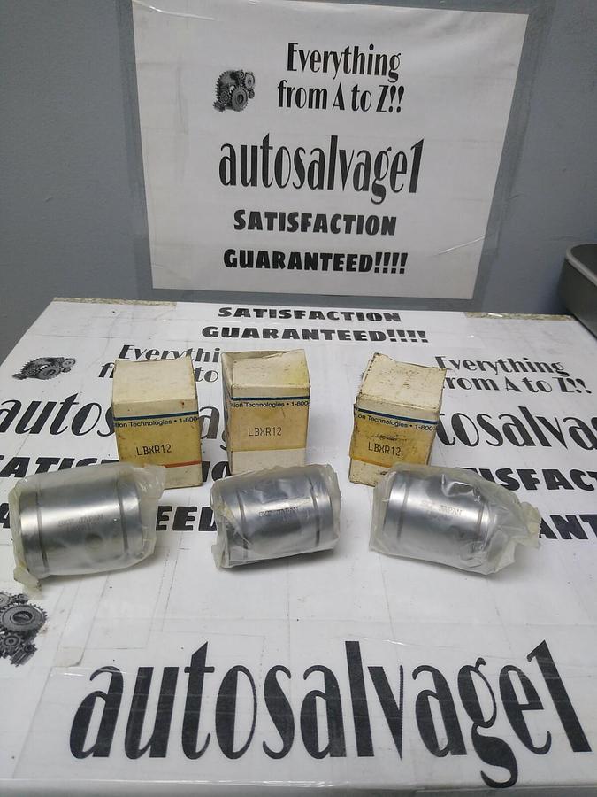 SKF,LBXR12,Linear Ball Bearing Lot of 3 NOS