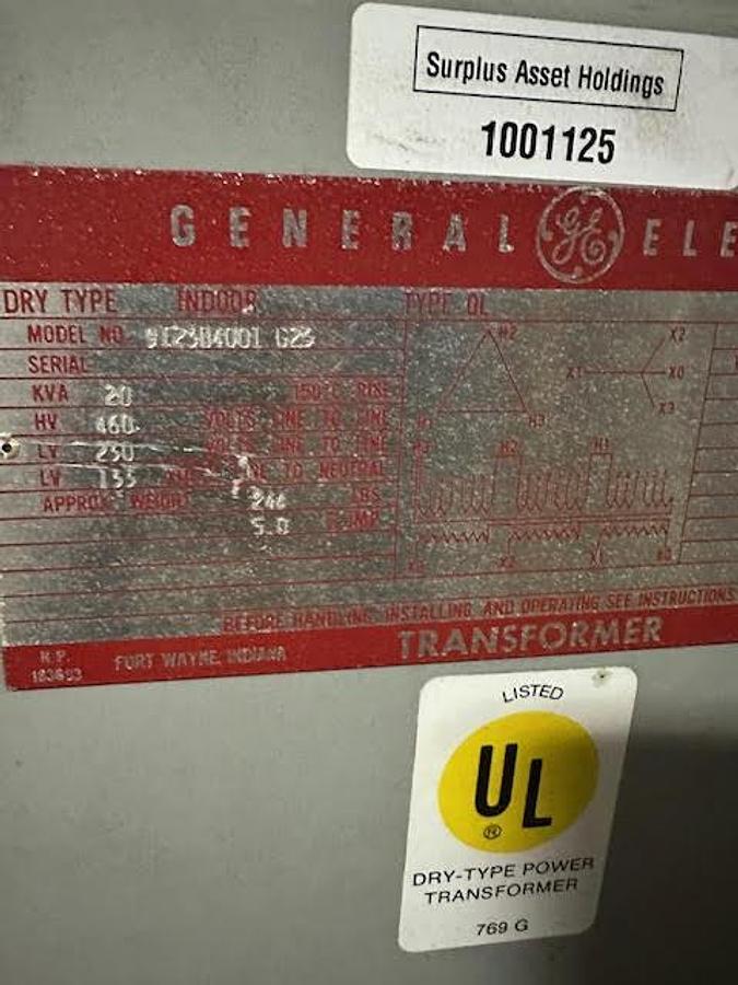 Used GE 20
