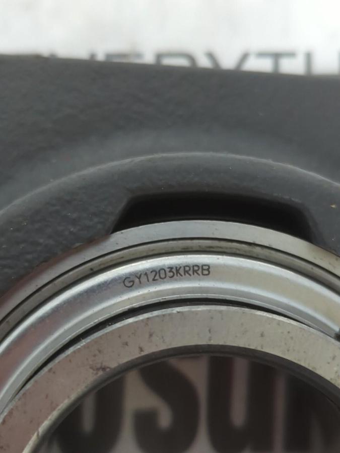 FAFNIR,YCJ 2-3/16,FLANGE BEARING 4-BOLT BASE 2-3/16 INCH BORE MISSING BOX NOS