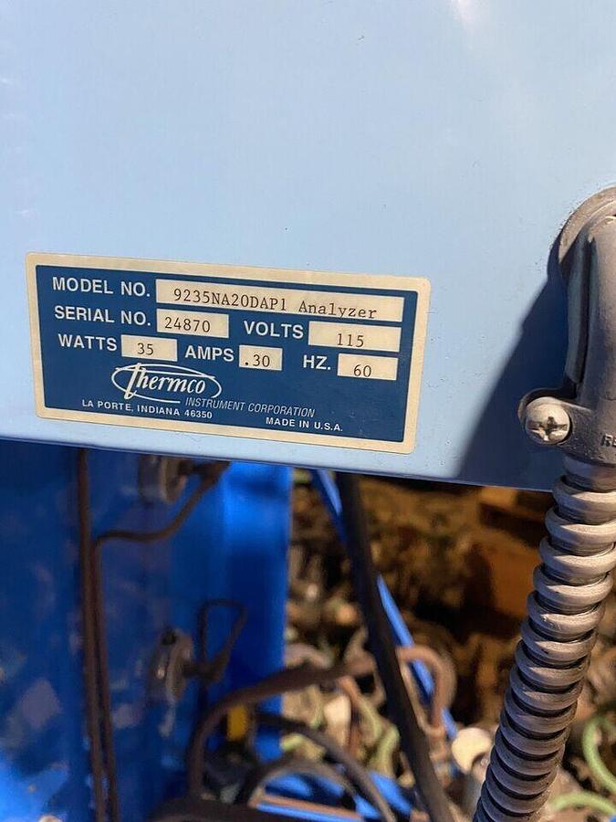 Used THERMCO,6105NA20A1100,WELD 6105 GAS MIXER