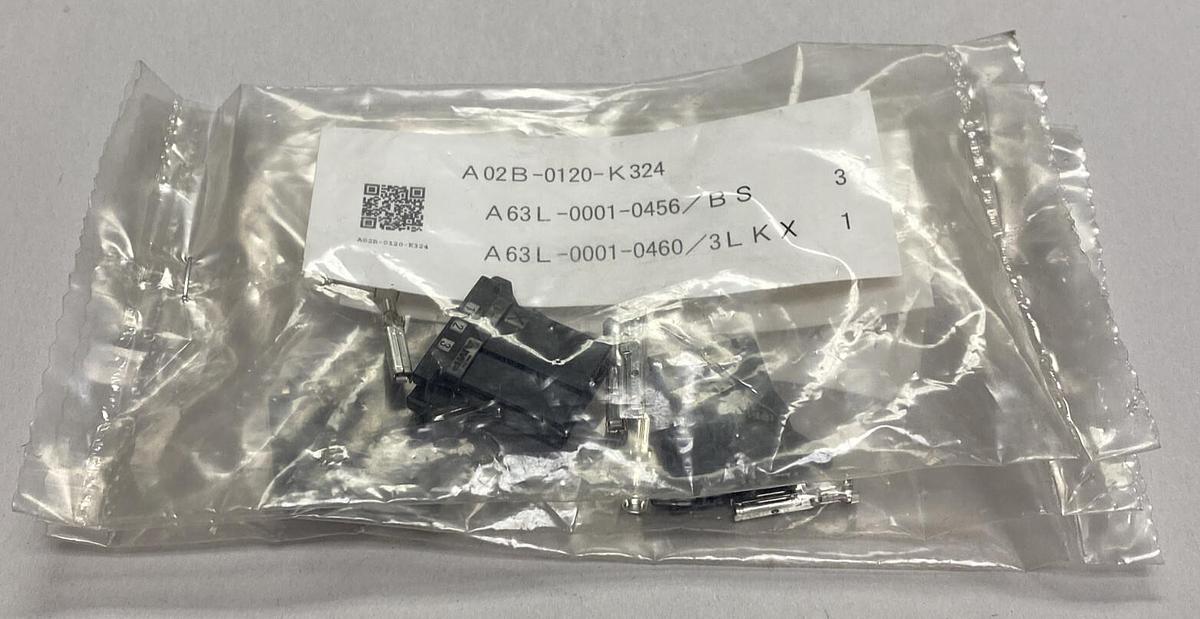 GE FANUC,A02B-0120-K324,CONNECTOR KIT LOT OF 3 NOS
