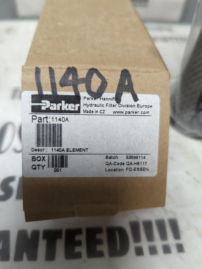 PARKER,1140A,HYDRAULIC FILTER ELEMENT 5-1/2   NEW