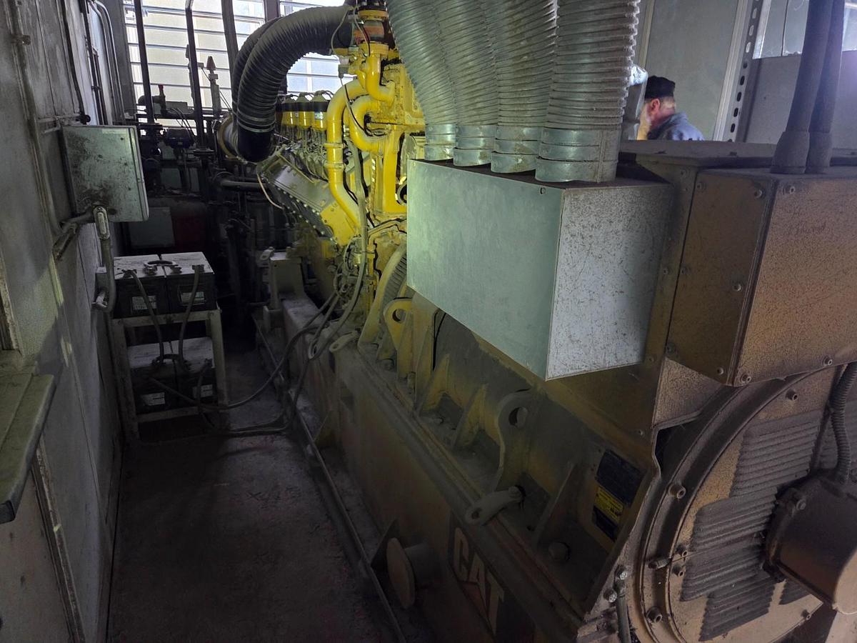 Used Caterpiller,CG132-16,Natural Gas Complete Gen Set
