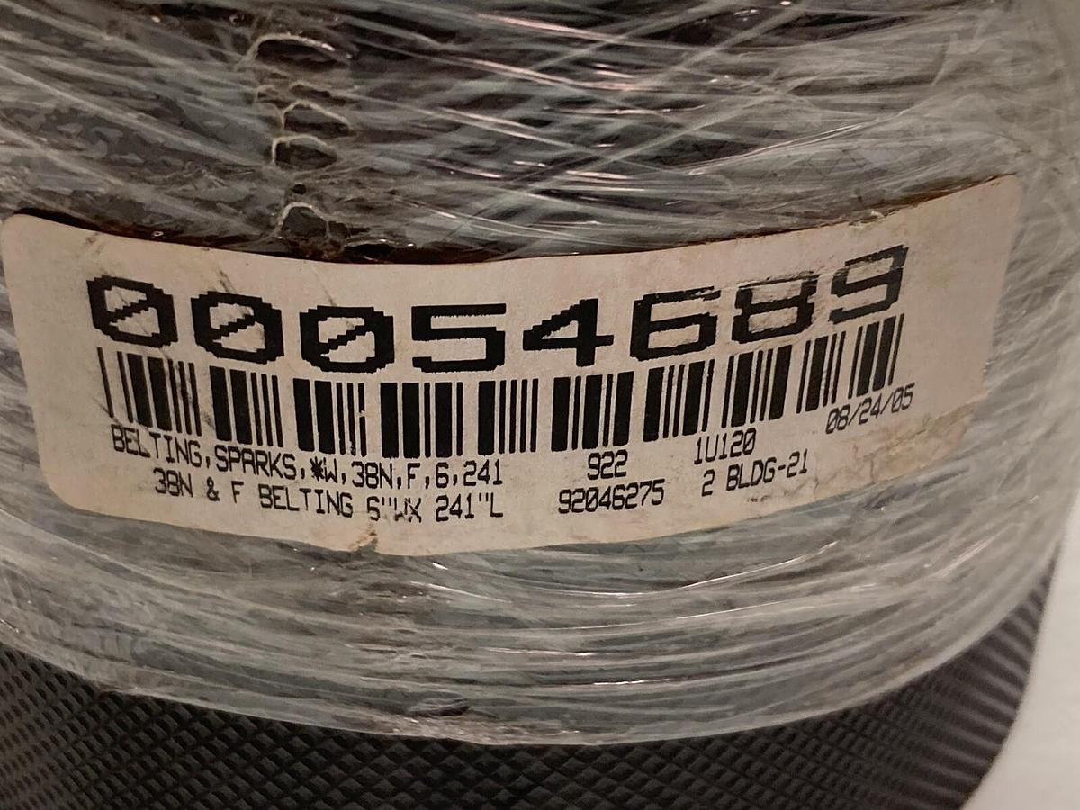 Sparks Belting Company,W,38N,F,6,241 38N & F,Conveyor Belt