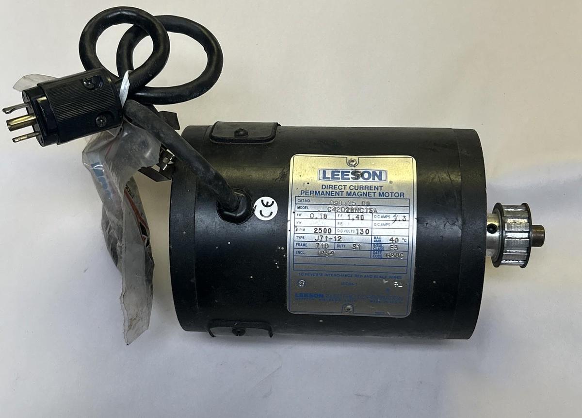 Used LEESON,098115.00,MAGNET MOTOR 1/4HP 0.18KW 2500RPM 71D FRAME