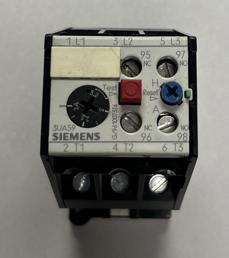 SIEMENS,3UA5900-1D,OVERLOAD RELAY NOS