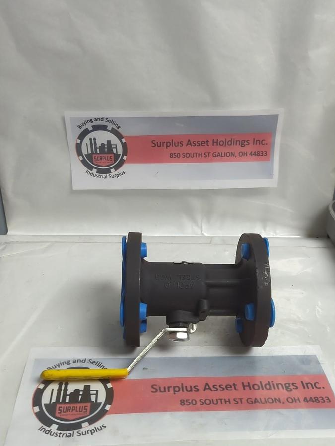 Used APOLLO CONBRACO,WCB RTFE,FLANGED BALL VALVE 1 INCH 100°F PRE-OWNED
